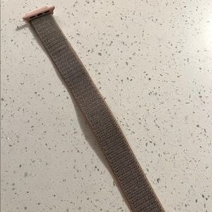 Original Apple Watch Gray and Pink Sport Loop.